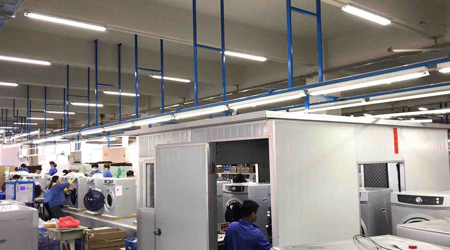 金環(huán)電器如何保證客戶收到的滾筒干衣機(jī)運(yùn)行時(shí)無異響？