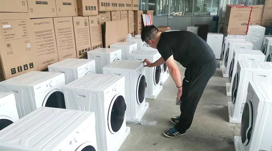 驗(yàn)貨嚴(yán)謹(jǐn)！客戶德國KLARSTEIN對金環(huán)電器衣物烘干機(jī)代工質(zhì)量好評