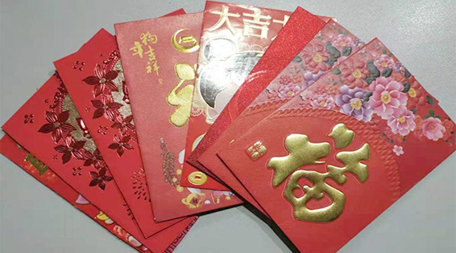 開工好彩頭！金環(huán)電器銷售部為員工派發(fā)開工紅包！